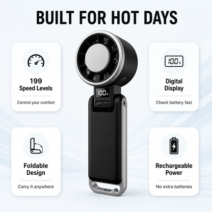 BreezeMate Portable Cooling Fan